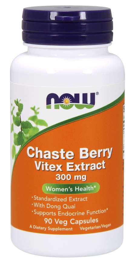 NOW FoodsNOW Foods Chaste Berry Vitex Extract 300 mg 90 Veg CapsulesHerbal Support733739047731