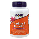 NOW FoodsNOW Foods Choline & Inositol 100 Veg CapsulesVitamins & Minerals733739004703