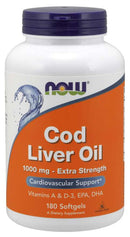 NOW FoodsNOW Foods Cod Liver Oil, Extra Strength 1000 mgOils & Omega 3s180 count733739017444