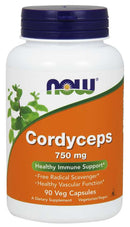 NOW FoodsNOW Foods Cordyceps 750mg 90 Veg CapsulesHerbal Support733739030054