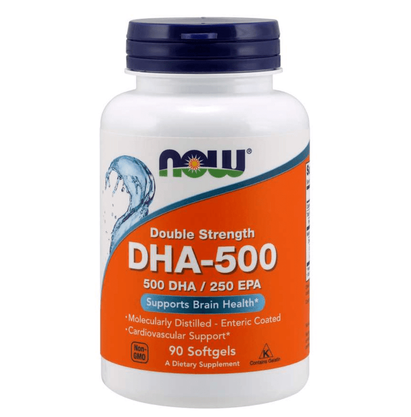 NOW FoodsNOW Foods DHA500 Double Strength, 90 CountOils & Omega 3s733739016126