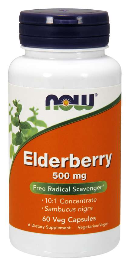 NOW FoodsNOW Foods Elderberry 500 mgImmune Support60 Veg Capsules733739046673