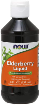 NOW FoodsNOW Foods Elderberry Liquid, 500 mg, 8 fl oz (237 ml)Immune Support733739048523