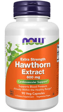 NOW FoodsNOW Foods Extra Strength Hawthorn Extract 600 mg 90 Veg CapsulesHerbal Support733739046994