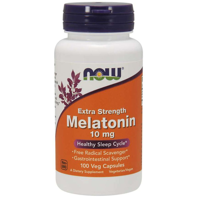 NOW FoodsNOW Foods Extra Strength Melatonin 10mg 100 Veg CapsulesSleep Support733739035578