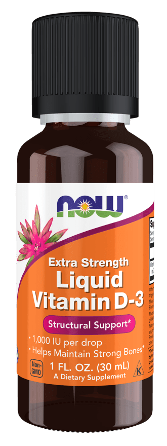 NOW FoodsNOW Foods Extra Strength Vitamin D - 3, 1000 IU, Helps Maintain Strong Bones 1ozVitamins & Minerals733739003713