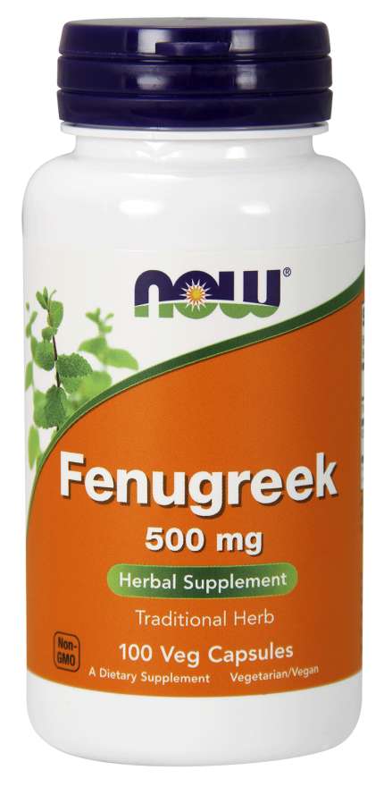 NOW FoodsNOW Foods Fenugreek 500 mg 100 Veg CapsulesHerbal Support733739046772