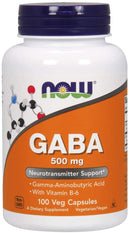 NOW FoodsNOW Foods GABA 500mg 100 CapsulesSleep Support733739000873