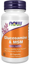 NOW FoodsNOW Foods Glucosamine & Chondroitin with MSM Veg Capsules 90 veg capsJoint Support60 Veg Caps733739032782