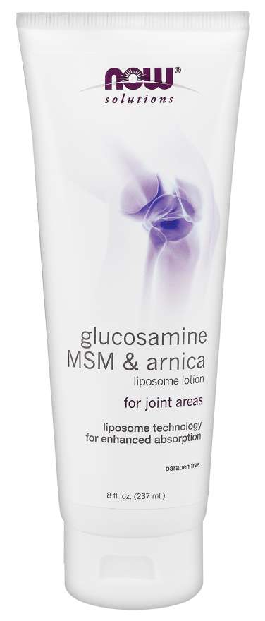 NOW FoodsNOW Foods Glucosamine, MSM & Arnica Liposome Lotion 8 fl. oz.Joint Support733739032836