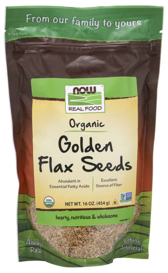 NOW FoodsNOW Foods Golden Flax Seeds OrganicSnacks16 oz733739062680