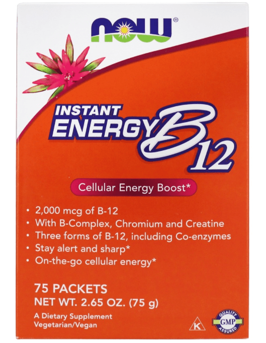 NOW FoodsNOW Foods Instant Energy, B - 12 75 PacketsVitamins & Minerals733739004970