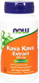 NOW FoodsNOW Foods Kava Kava Extract 250 mgCognitive Support60 Veg Capsules733739047168