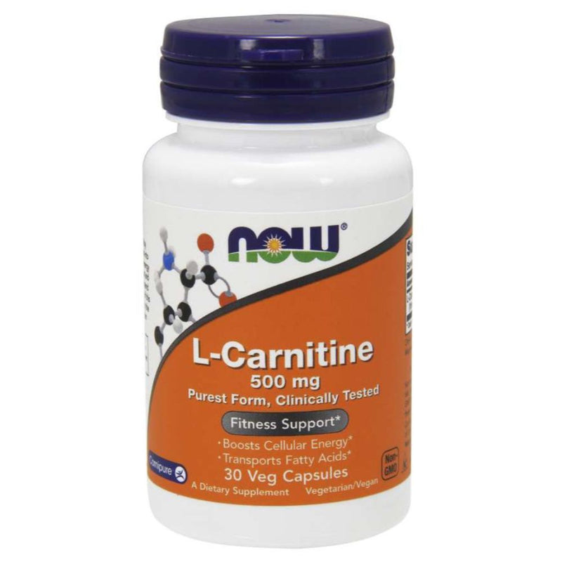 NOW FoodsNOW Foods L Carnitine 500mg 60 Veg CapsulesWeight Management733739000729