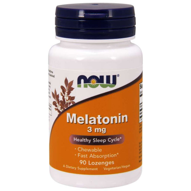 NOW FoodsNOW Foods Melatonin 3mg 90 LozengesSleep Support733739032584