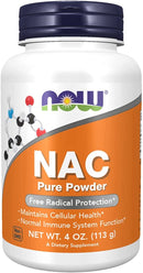 NOW FoodsNOW Foods NAC Pure Powder 600mg, Maintains Cellular Health 4ozImmune Support733739001863