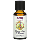 NOW FoodsNOW Foods NOW Essential Oils, Peace, Love and Flowers, Sweet Floral Aromatherapy Scent, Blend of Pure Essential Oils 1 fl. oz.Essential Oils733739076342