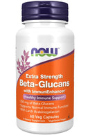 NOW FoodsNOW Foods NOW Supplements, BetaGlucans with ImmunEnhancer™ with Larch Arabinogalactan, Extra Strength, 60 Veg CapsulesImmune Support733739030337