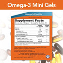 NOW FoodsNOW Foods Omega3 Mini Gels 180 SoftgelsOils & Omega 3s733739016850