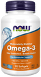 NOW FoodsNOW Foods Omega3, Molecularly Distilled & Enteric Coated Softgels 180 EPA/120 DHA 90 SoftgelsVitamins & Supplements733739016560