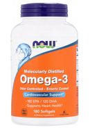 NOW FoodsNOW Foods Omega-3 Odor Controlled, 180 CountOils & Omega 3s733739016577