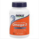 NOW FoodsNOW Foods Omega3 SoftgelsOils & Omega 3s100 Count733739016508