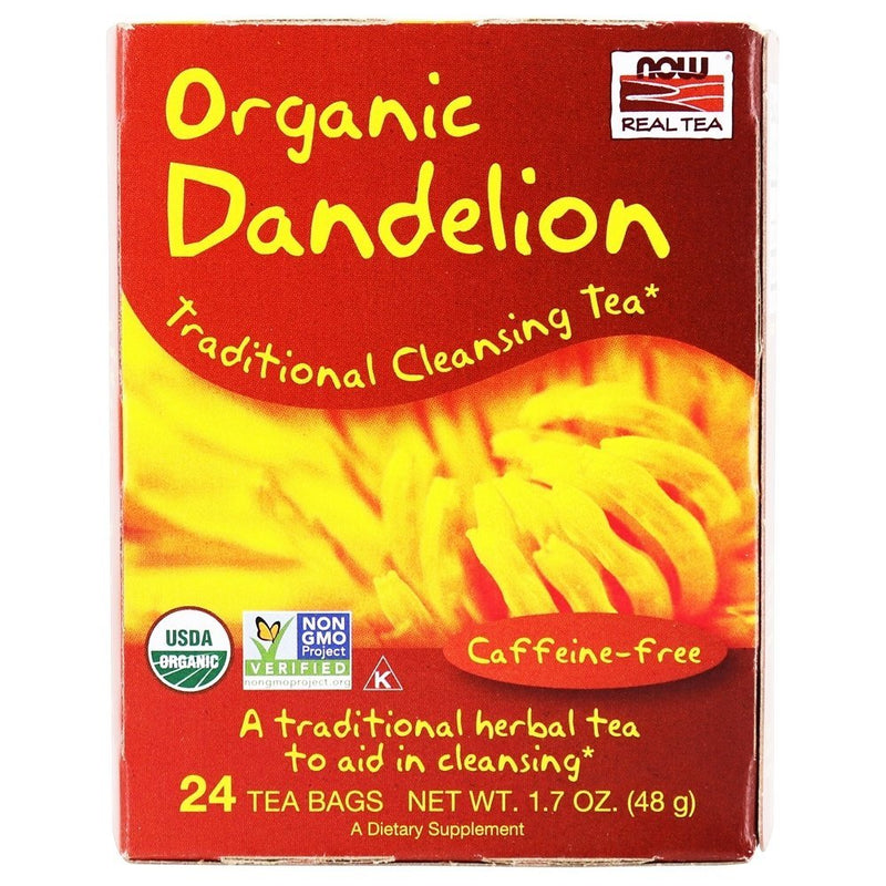 NOW FoodsNOW Foods Organic Dandelion Cleansing Tea 24 BagsTea733739042224