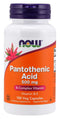 NOW FoodsNOW Foods Pantothenic Acid 500 mg 100 Veg CapsulesVitamins & Minerals733739004864