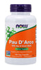 NOW FoodsNOW Foods Pau D' Arco 500 mg 100 Veg CapsulesHerbal Support733739047250