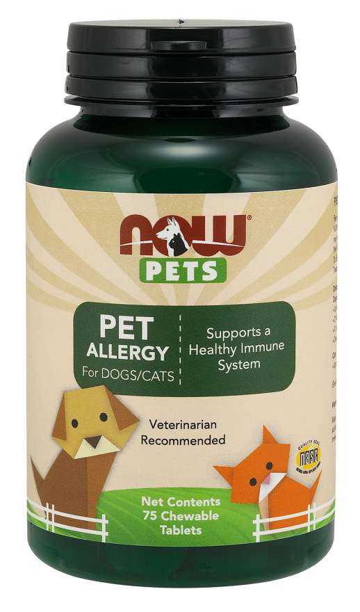 NOW FoodsNOW Foods Pet Allergy Chewable Tablets, 75 ctPet Supplements733739043047