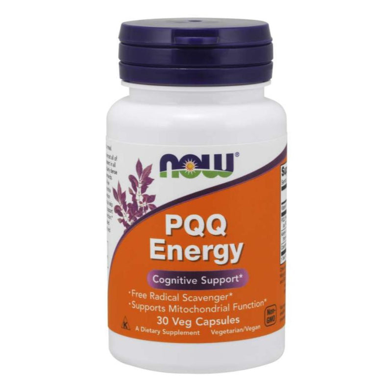 NOW FoodsNOW Foods PQQ Energy 30 Veg CapsulesCognitive Support733739031686