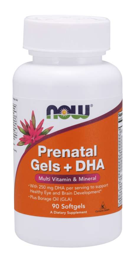 NOW FoodsNOW Foods Prenatal + DHA 90 SoftgelsMultivitamin733739038098