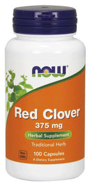 NOW FoodsNOW Foods Red Clover 375 mg 100 CapsulesHerbal Support733739047304