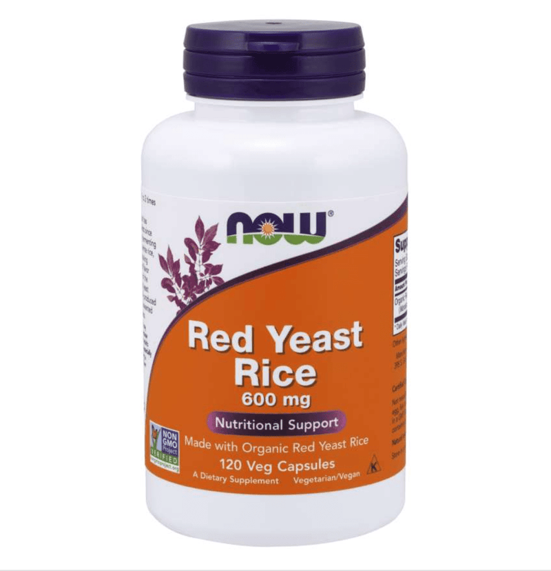 NOW FoodsNOW Foods Red Yeast Rice 600 mgHerbal Support120 Veg Capsules733739035011