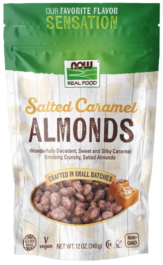 NOW FoodsNOW Foods Salted Caramel Almonds 12ozSnacks733739070425