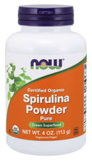 NOW FoodsNOW Foods Spirulina Powder Pure OrganicSuperfoods4 oz.733739026903