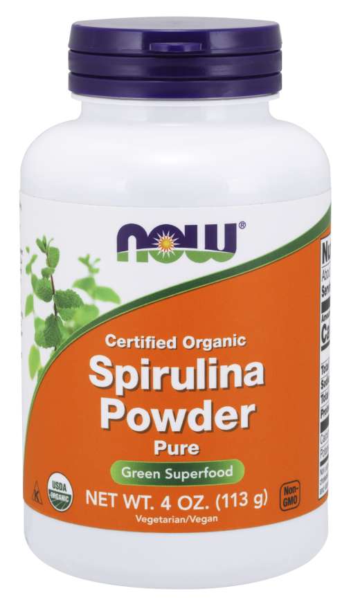 NOW FoodsNOW Foods Spirulina Powder Pure OrganicSuperfoods4 oz.733739026903