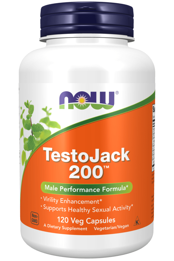 NOW FoodsNOW Foods TestoJack 200, Virility Enhancement, Tongkat Ali, Tribulus, Maca and Horny Goat WeedMen's Health120 Veg Caps733739021977