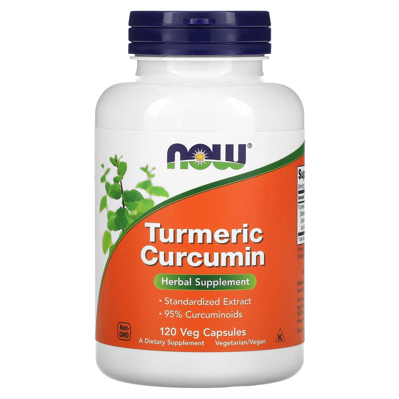 NOW FoodsNOW Foods Turmeric Curcumin Standardized Extract (120 Veg Capsules)Joint Support733739046390