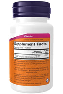 NOW FoodsNOW Foods Vitamin B - 1, 100mg 100 TabletsVitamins & Minerals733739004468