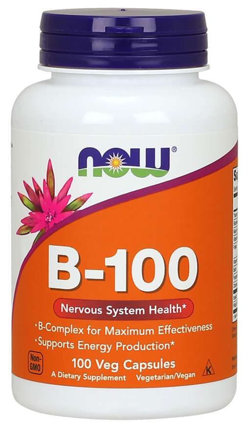 NOW FoodsNOW Foods Vitamin B - 100Vitamins & Minerals100 Capsules733739004369