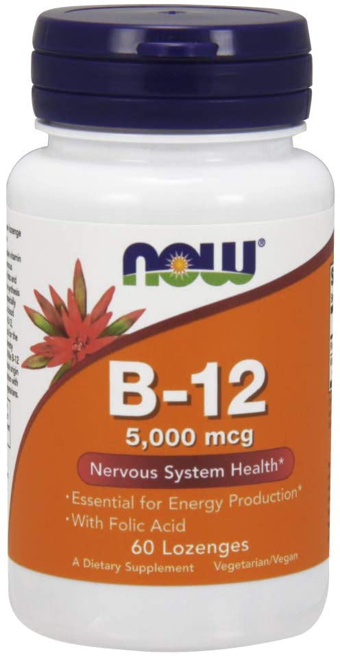 NOW FoodsNOW Foods Vitamin B12 (5,000 IU 60 Lozenges)Vitamins & Minerals733739004628