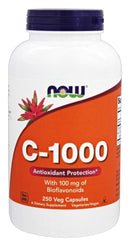 NOW FoodsNOW Foods Vitamin C1000 with 100mg Bioflavonoids, 250 Veg CapsulesVitamins & MineralsVitamin C - 1000 - 250 Veg Capsules733739006929