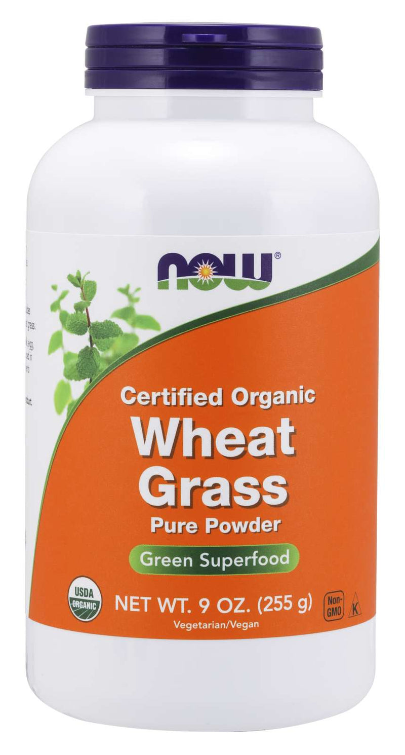 NOW FoodsNOW Foods Wheat Grass Organic Powder, 9oz.Digestion Aid733739027108