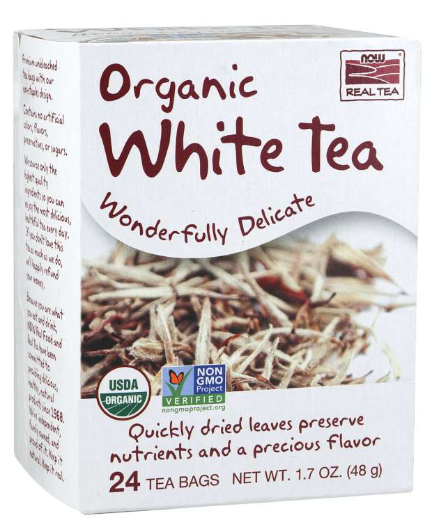 NOW FoodsNOW Foods White Tea, Organic, 24 Tea BagsTea733739042484