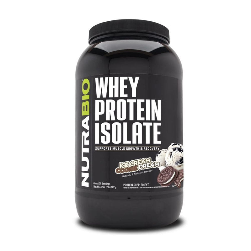 NutraBioNutraBio Whey Protein Isolate with full spectrum of amino acids 2lbProteinCookies and Cream649908266110