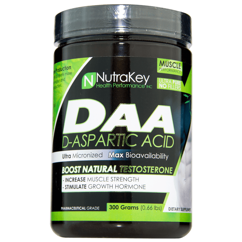 NutraKeyNutraKey DAA DAspartic Acid 0.66 lbsMen's Health851090006133