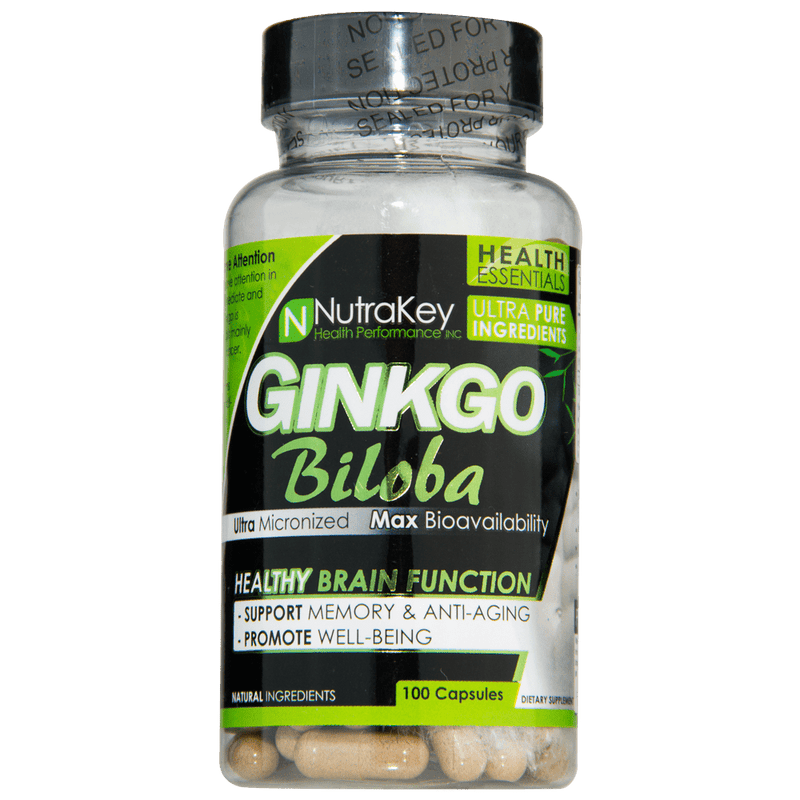 NutraKeyNutraKey Ginkgo Biloba 100 CapsulesHerbal Support45635774780