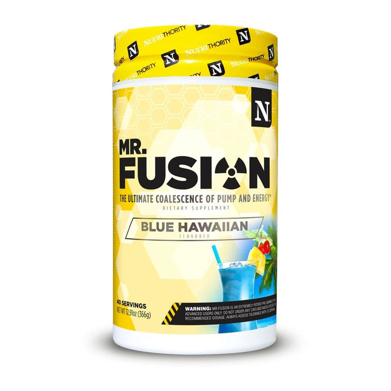 NutrithorityNutrithority Mr. Fusion ultimate coalescence of pump and energy 20/40 servingsPre - WorkoutBLUE HAWAIIAN787790869580