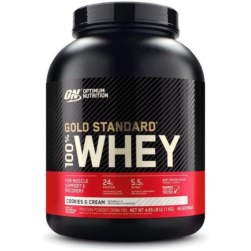 Optimum NutritionOptimum Nutrition Optimum Nutrition 100% Whey Protein Gold Standard 5lbsProtein5lbCookies and Cream748927028683